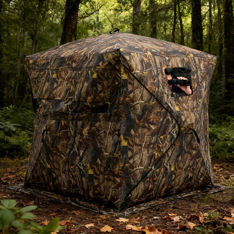 Two To Three Person Pop Up Hunting Blind Tent Setup - Parry's Picks
