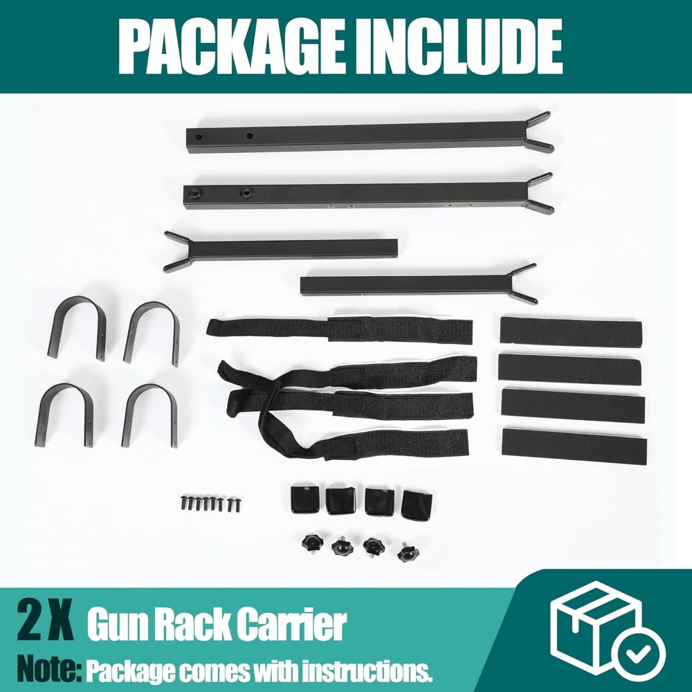Adjustable UTV Gun Rack for Polaris and Kawasaki Models - Parry's Picks