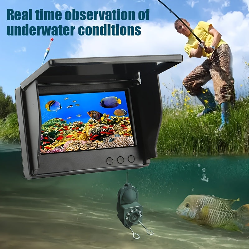 Underwater HD Fishing Camera With 4.3 Inch Screen USB