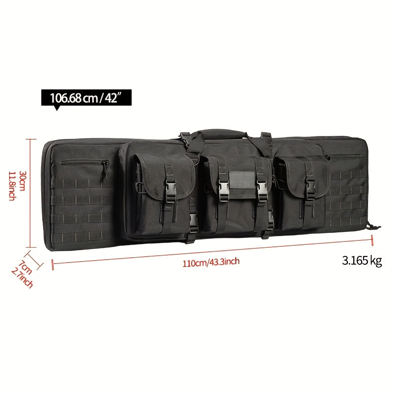 VAV YAKEDA Tactical Gun Case With Backpack