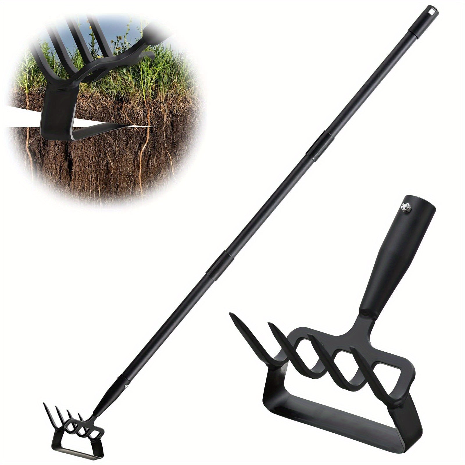 Commercial Grade 2-in-1 Adjustable Garden Hoe and Cultivator - Parry's Picks