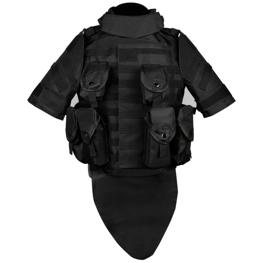 Tactical Nylon Vest With Molle System And Multiple Pockets