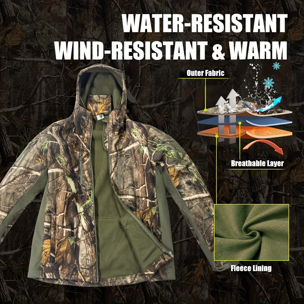 Camo Hunting Suit for Men - Quiet and Water Resistant - Parry's Picks