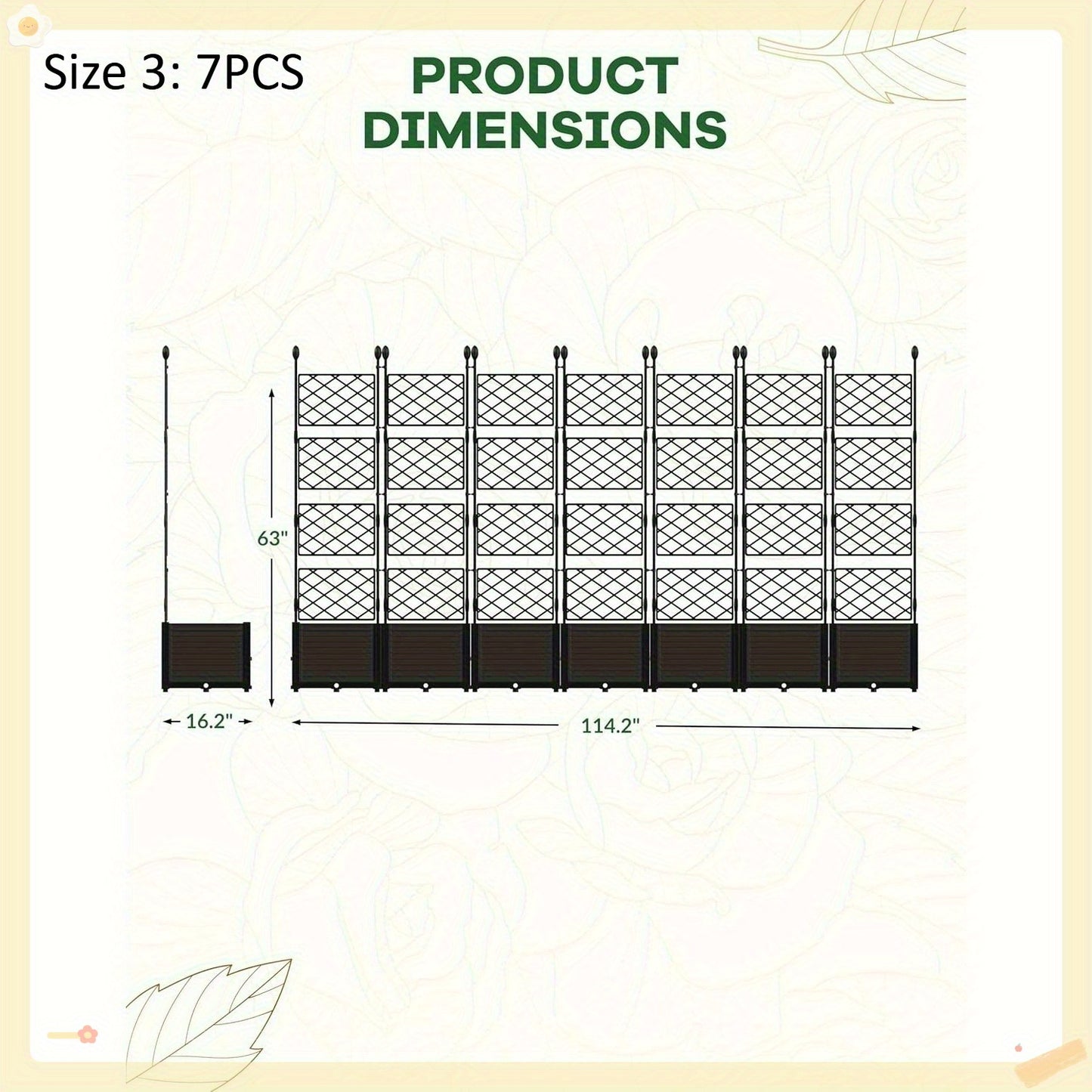 Plastic Planter Box With Trellis Garden Bed On Wheels