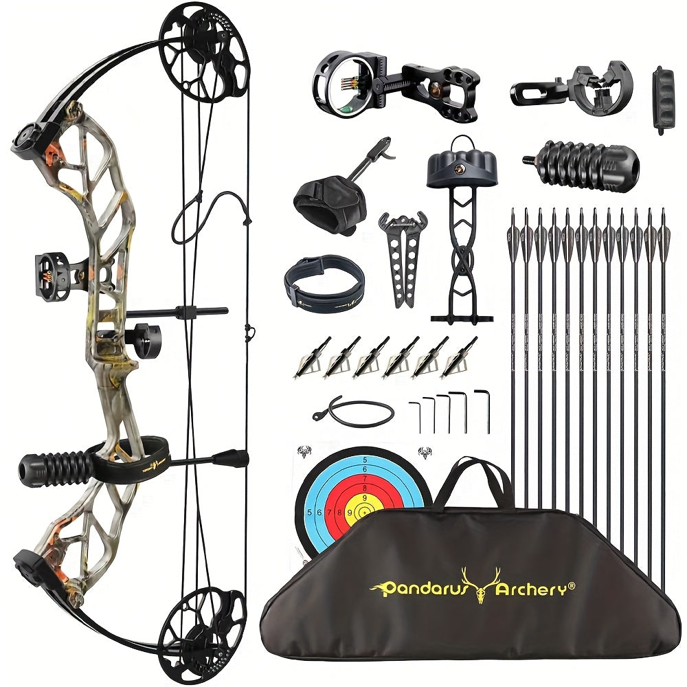 Pandarus Compound Bow for Adults and Teens Adjustable Draw