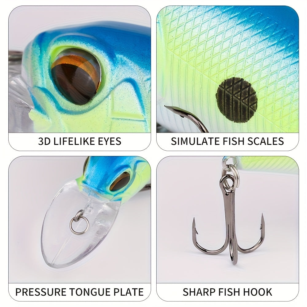 All-In-One Fishing Tackle Kit With Crankbaits And Lures