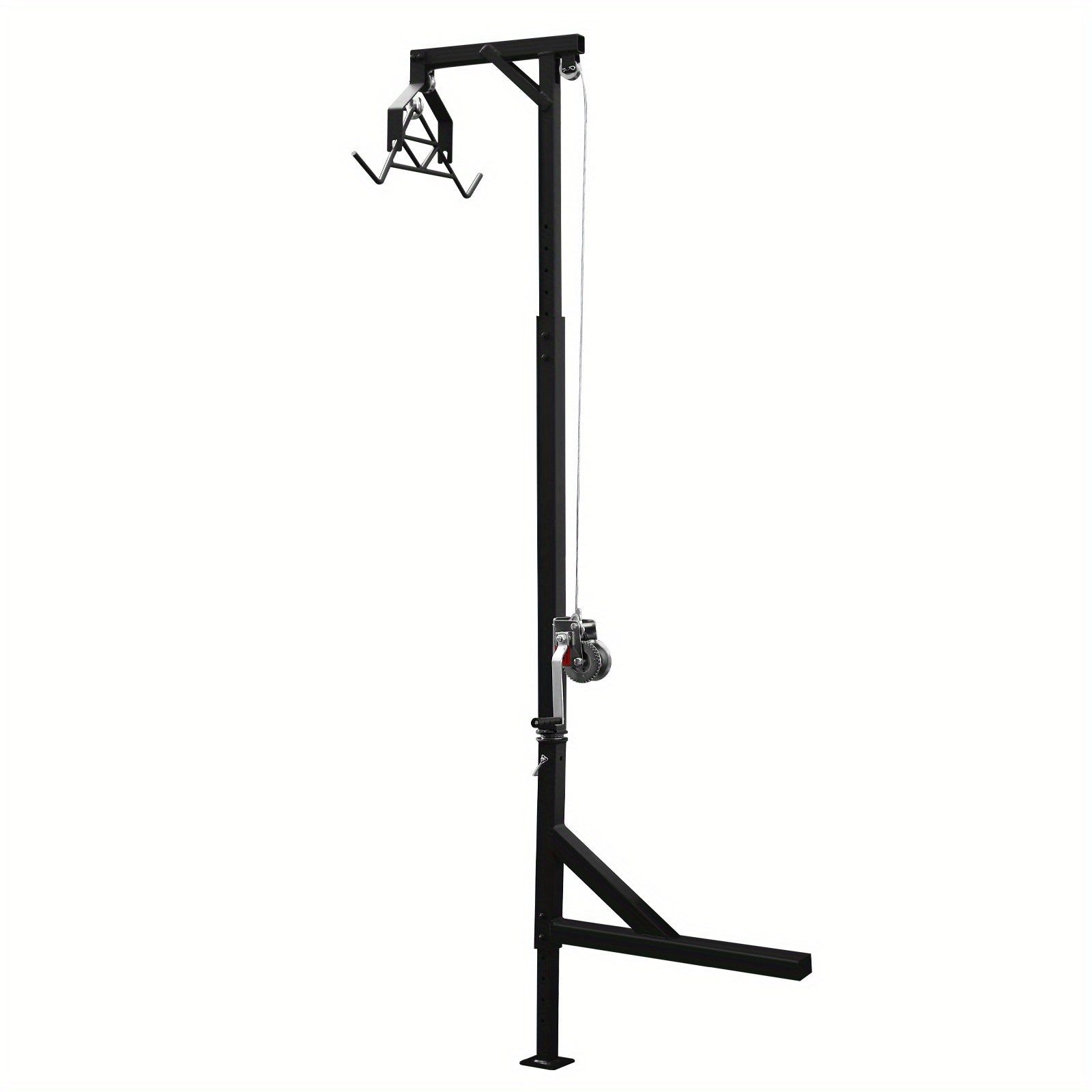 Hitch Mounted Deer Hoist with Winch and Adjustable Height - Parry's Picks