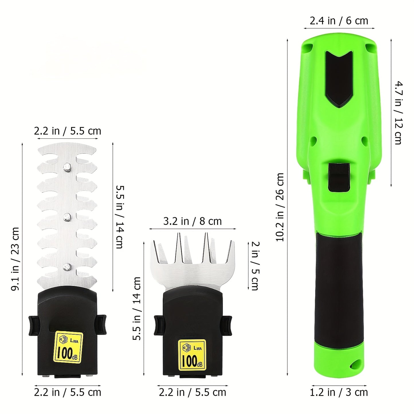 Cordless Electric Grass Shear And Hedge Trimmer For Garden - Parry's Picks
