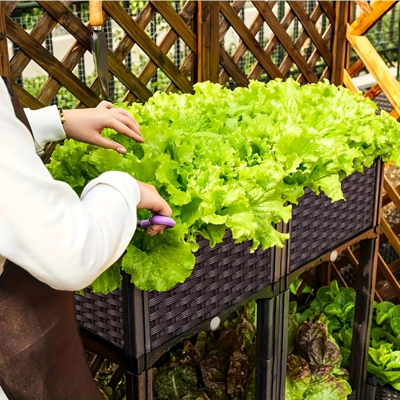 Elevated Garden Bed Set for Flowers and Vegetables - Parry's Picks