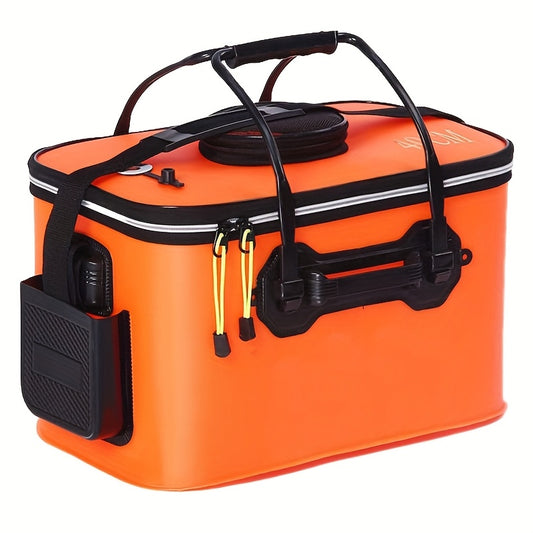 Foldable EVA Fishing Bag Bait Bucket Live Fish Carrier