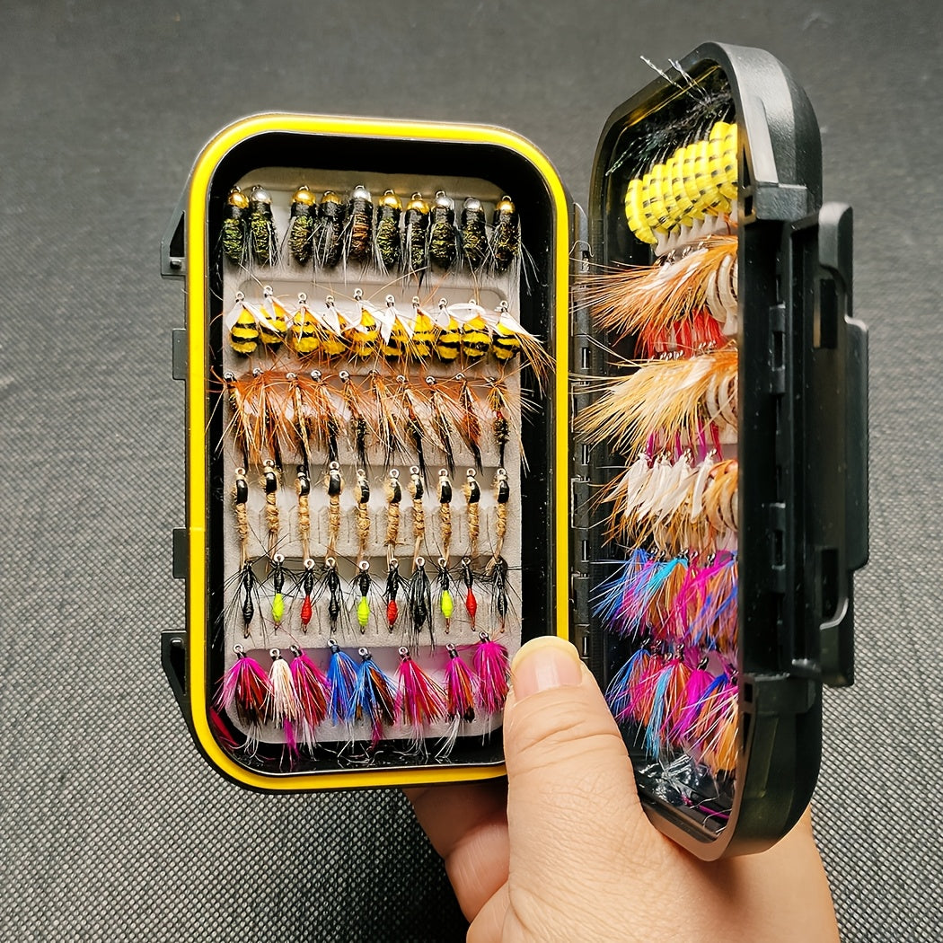 QIEVCRME Fly Fishing Lure Set Nymph Streamer Assortment