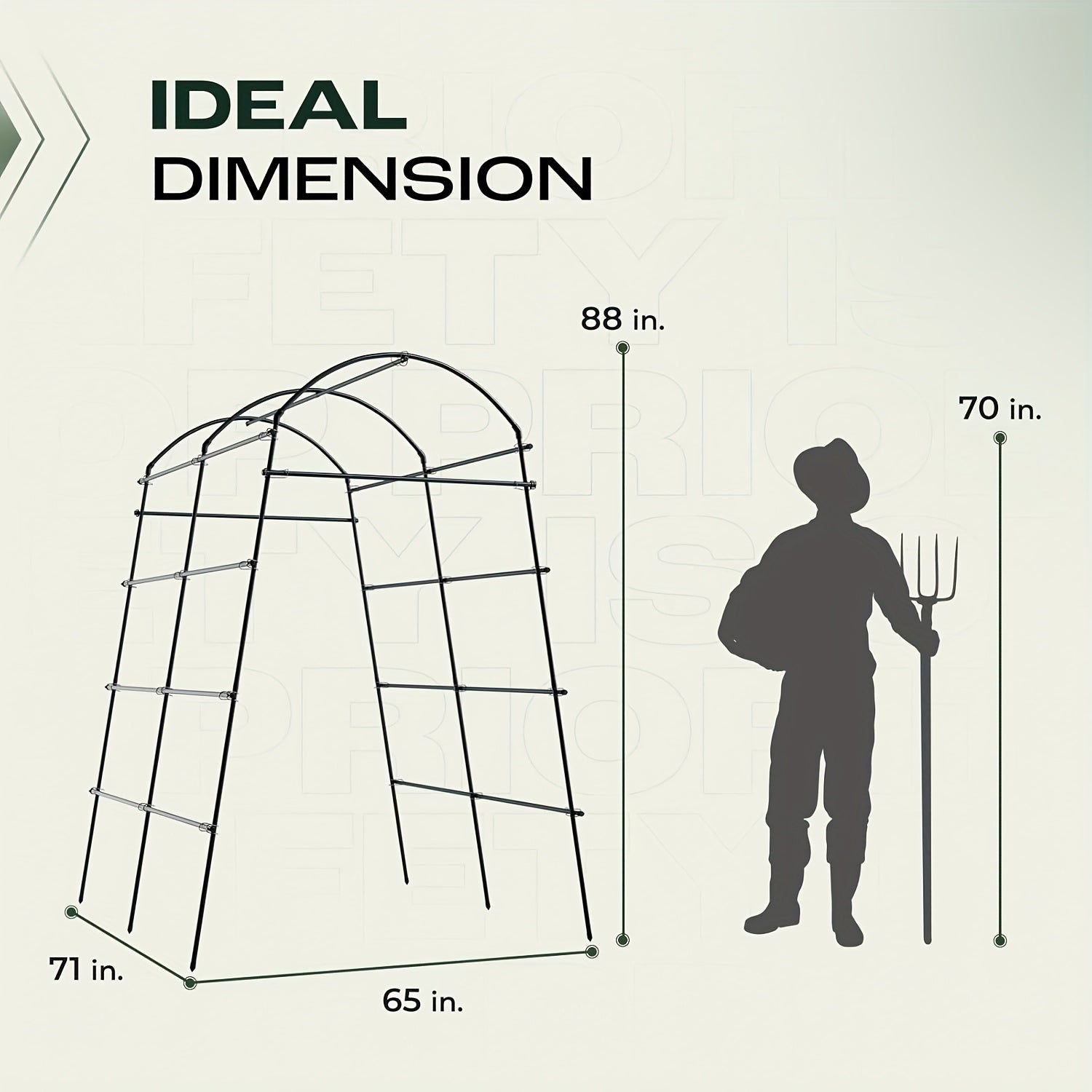Garden Arch Trellis for Climbing Plants and Vines - Parry's Picks