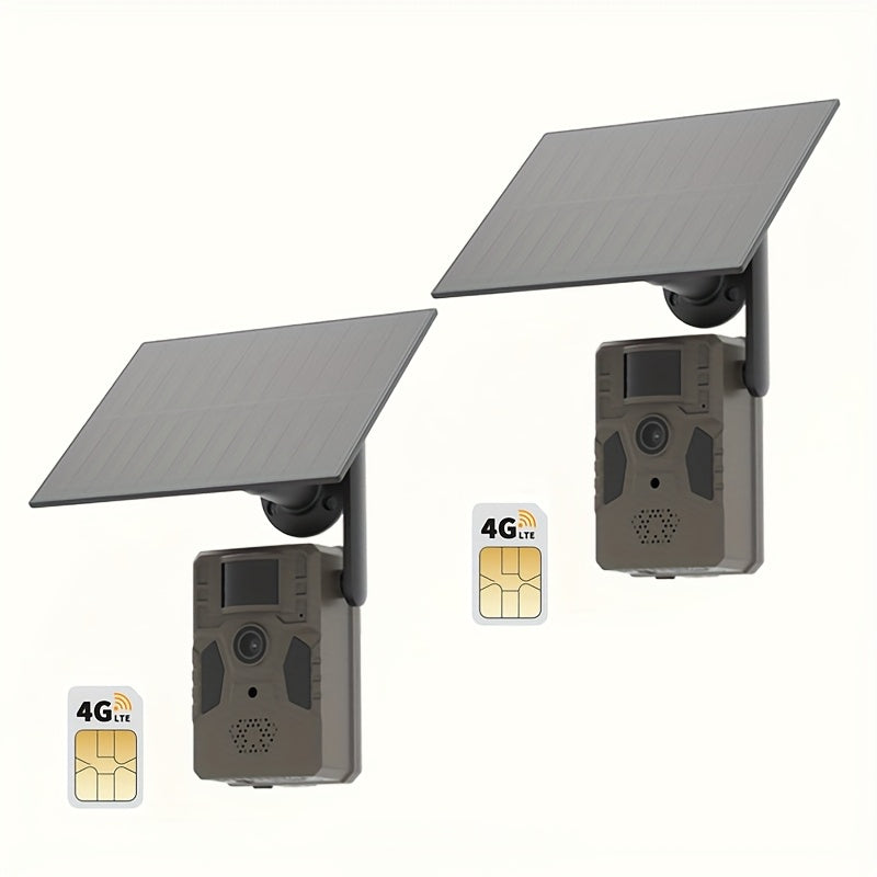 CXK Solar Cellular Trail Cameras With Live View Night Vision - Parry's Picks