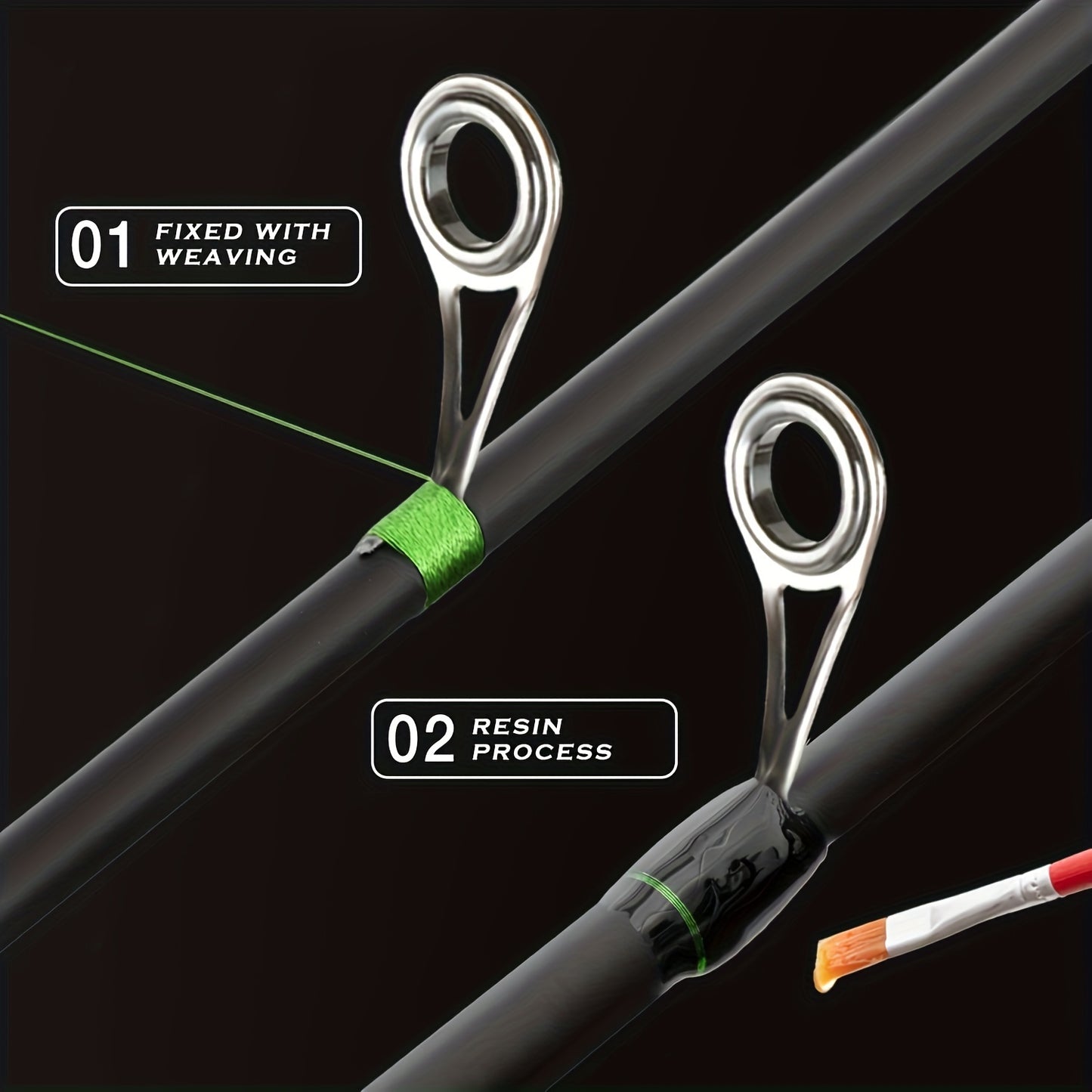 Ghosthorn Fishing Rod And Reel Combo Graphite Telescoping Kit - Parry's Picks