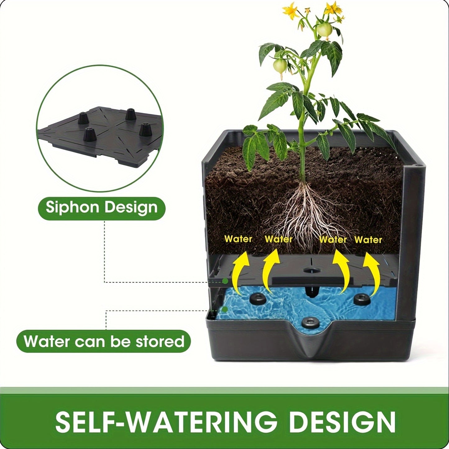 Tomato Planter with Trellis for Climbing Vegetables Gardens - Parry's Picks