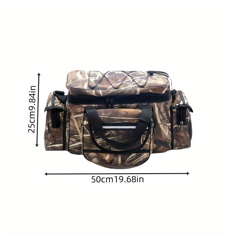 Multi-Functional Fishing Gear Bag with Insulated Storage Compartment - Parry's Picks