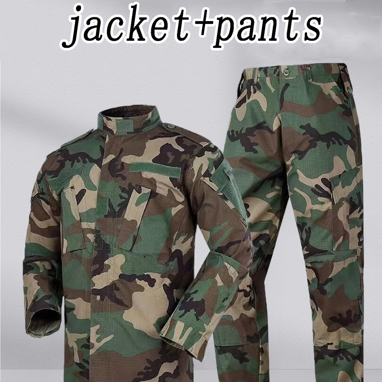 Hunger Equipment Men's Work Pants and Outdoor Jacket Set - Parry's Picks