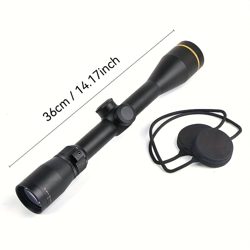 Rifle Scope With Duplex Reticle For Precise Targeting