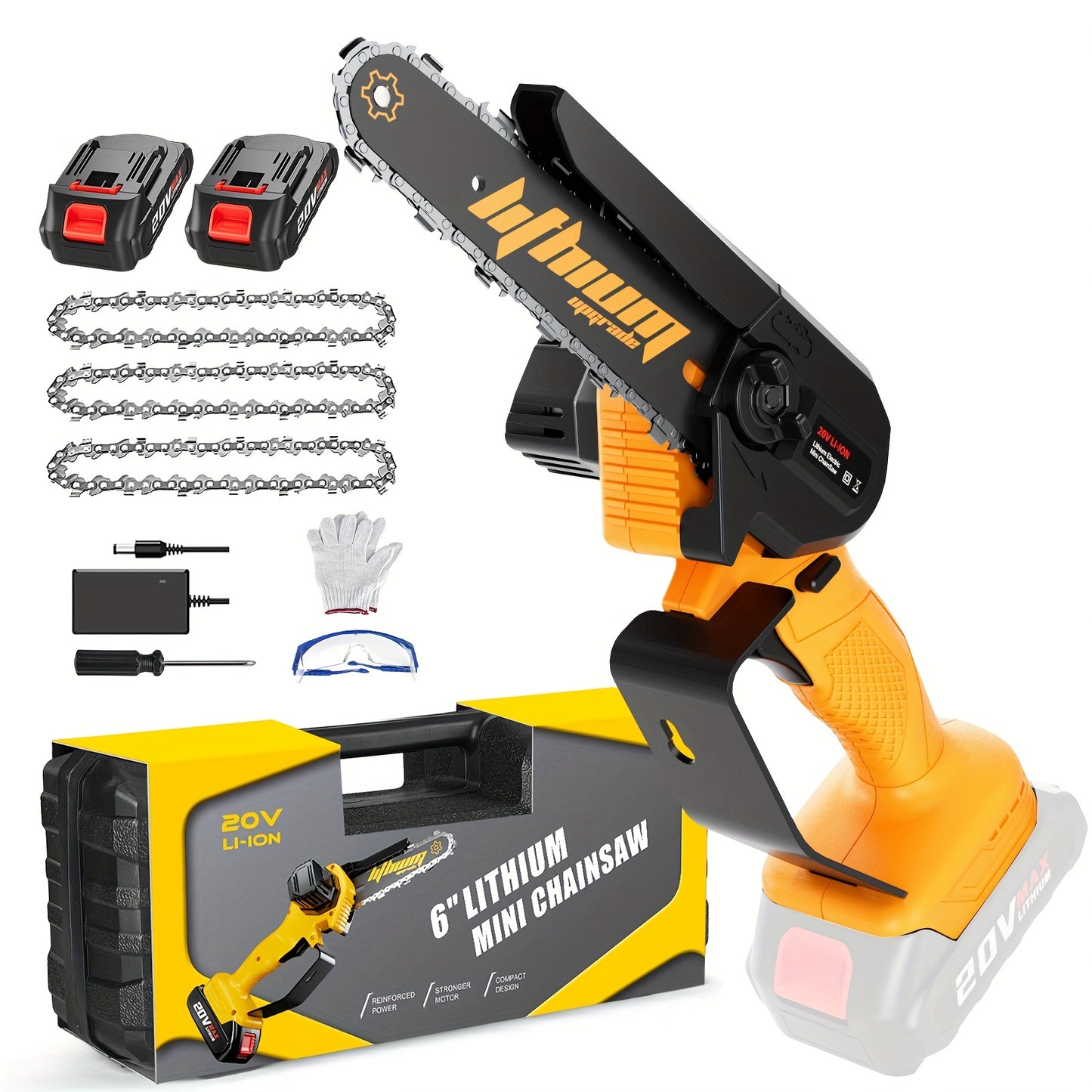 Cordless Mini Chainsaw For Effortless Wood Cutting And Pruning - Parry's Picks