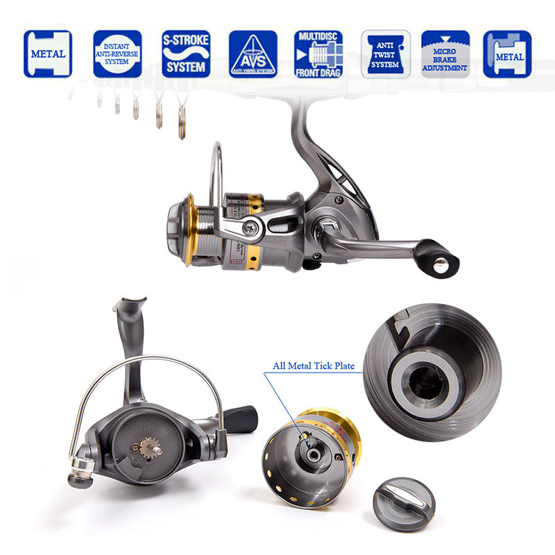 Telescopic Fishing Rod and Reel Combo Full Kit for Anglers - Parry's Picks