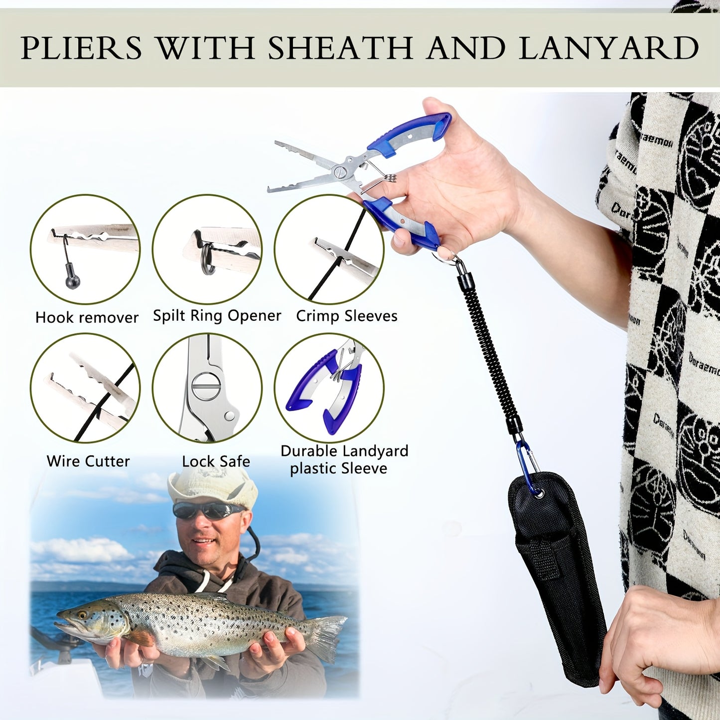 OUTUS 397 Piece Fishing Tool Kit With Backpack Tackle Box