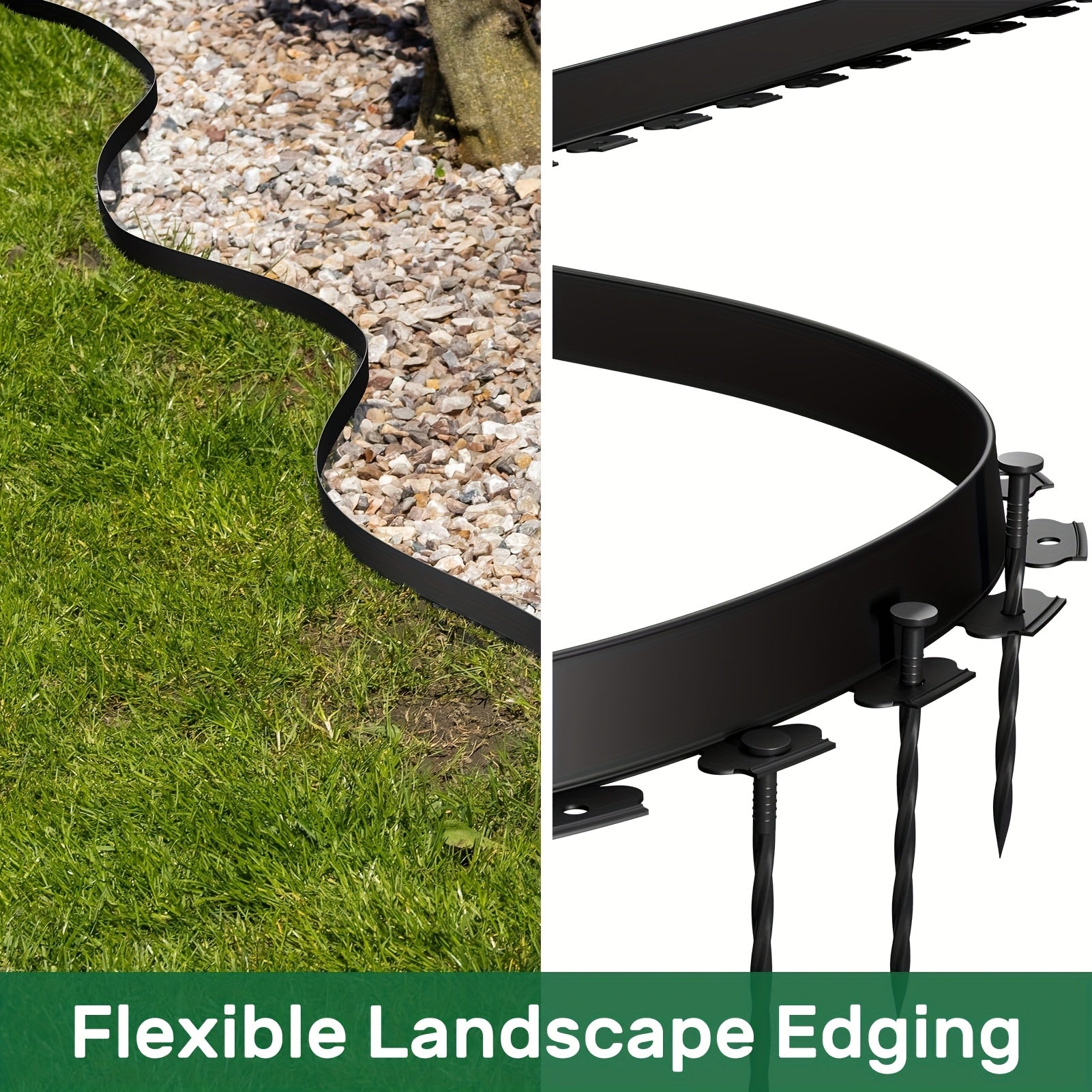 Landscape Edging Kit for Easy Garden and Pathway Installation - Parry's Picks