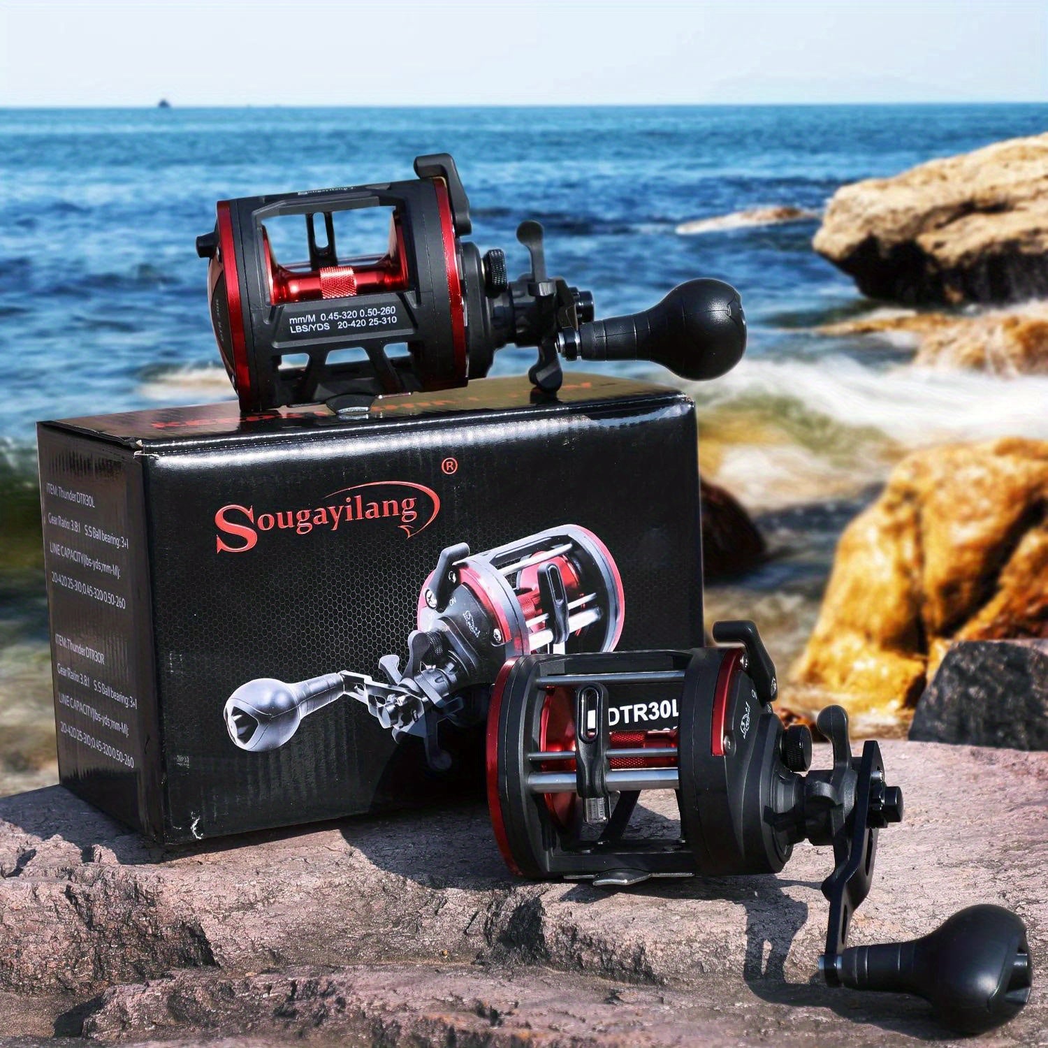 Ambidextrous Baitcasting Reel for Trolling and Drum Fishing - Parry's Picks
