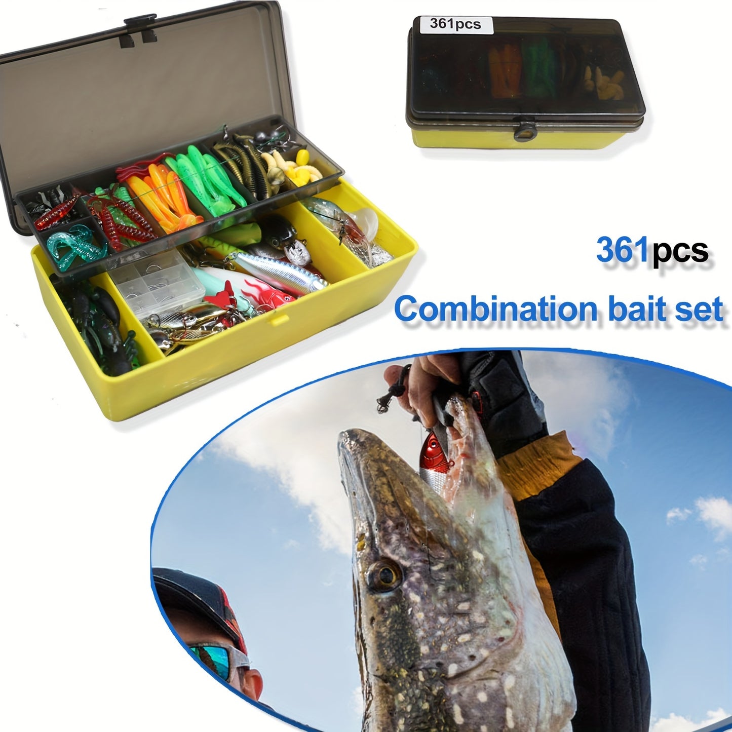 Mixed Color Fishing Lures Kit for Enthusiasts and Anglers - Parry's Picks