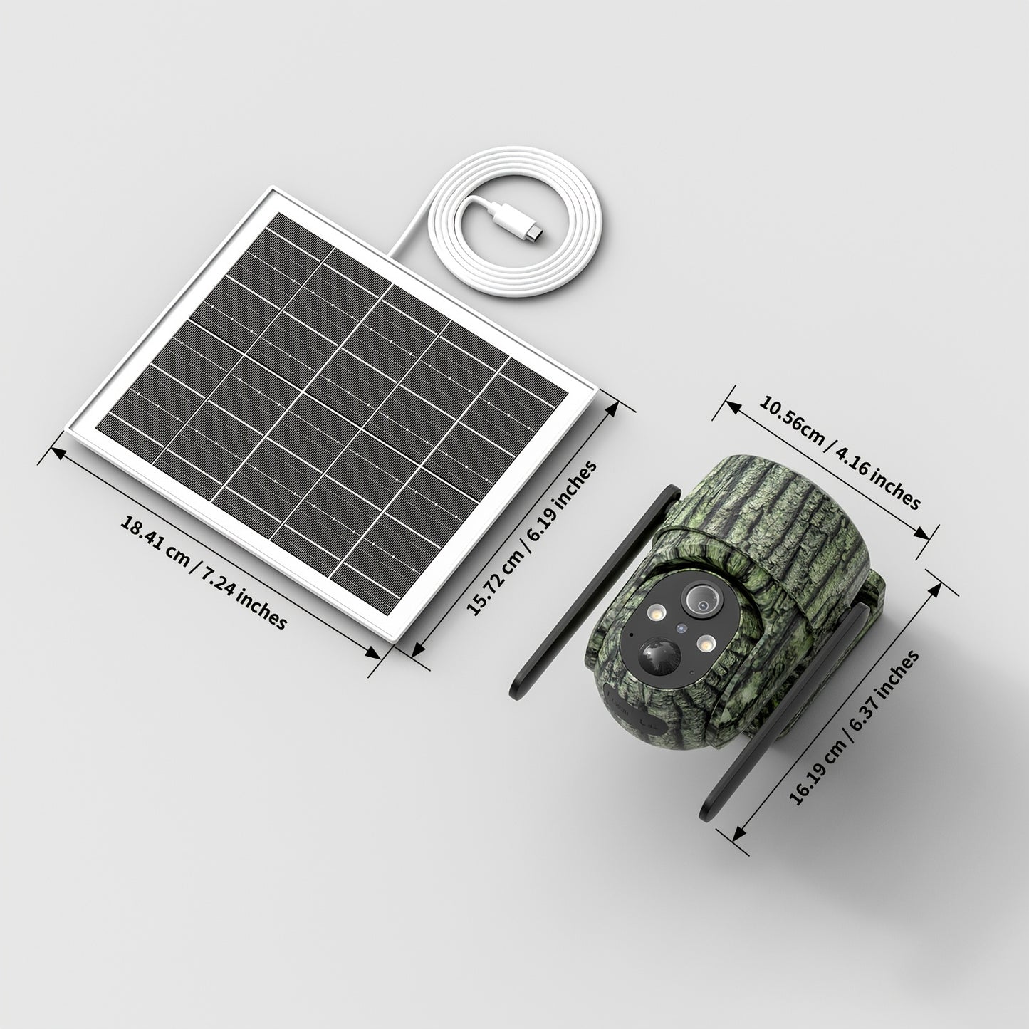 SEHMUA Solar Deer Hunting Camera 360 View 4G Night Vision