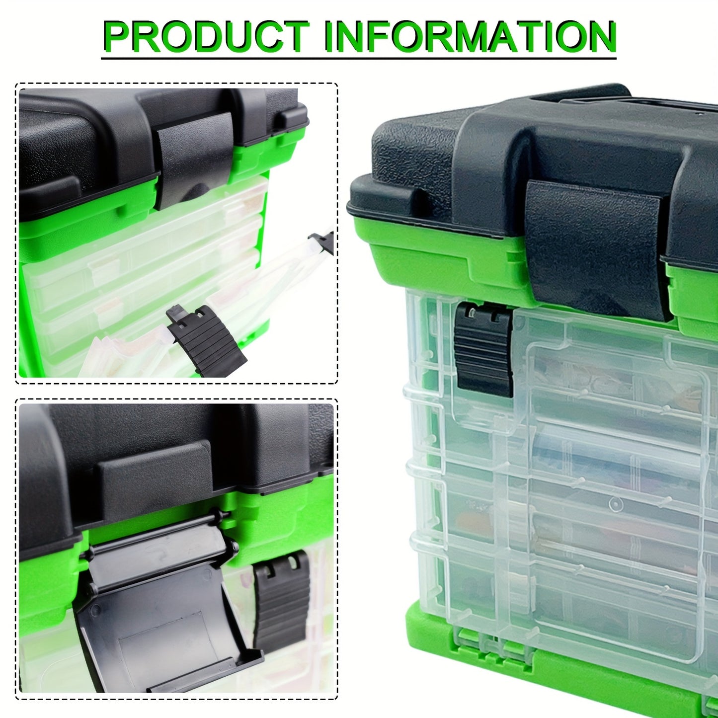 Fishing Lures Kit With Tackle Box For Saltwater Freshwater