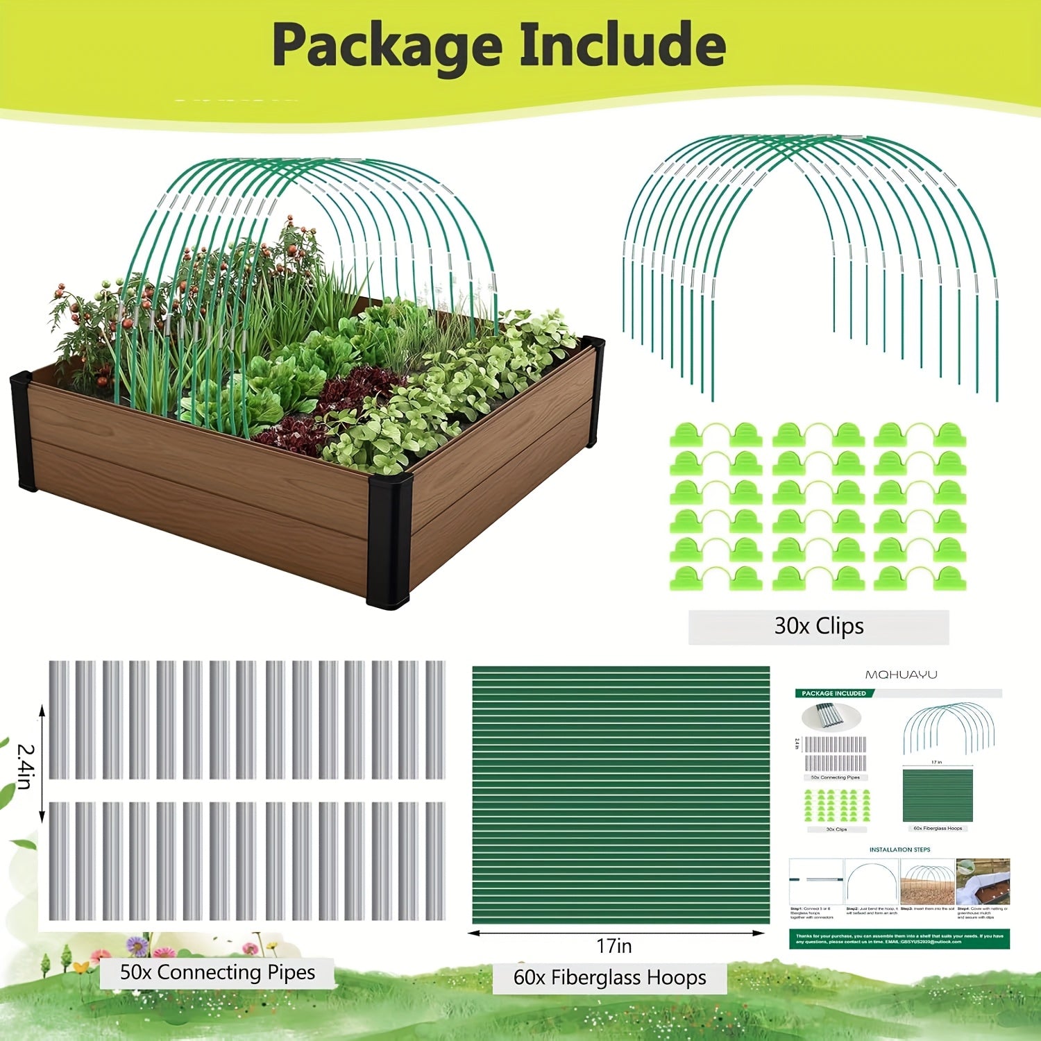 Garden Hoops For Raised Beds And Plant Support Solutions - Parry's Picks