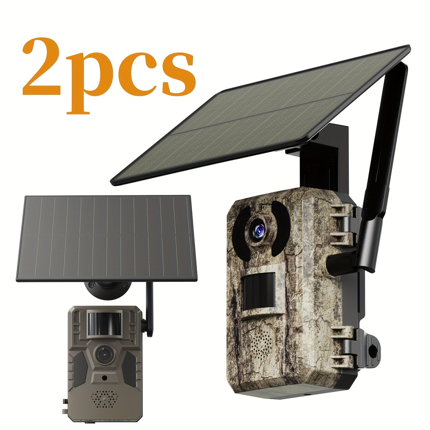 CXK 3 Pack Cellular Trail Cameras with Live View NightVision - Parry's Picks