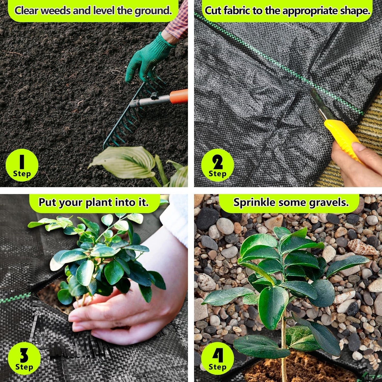 Heavy Duty Weed Barrier Fabric for Effective Garden Protection - Parry's Picks