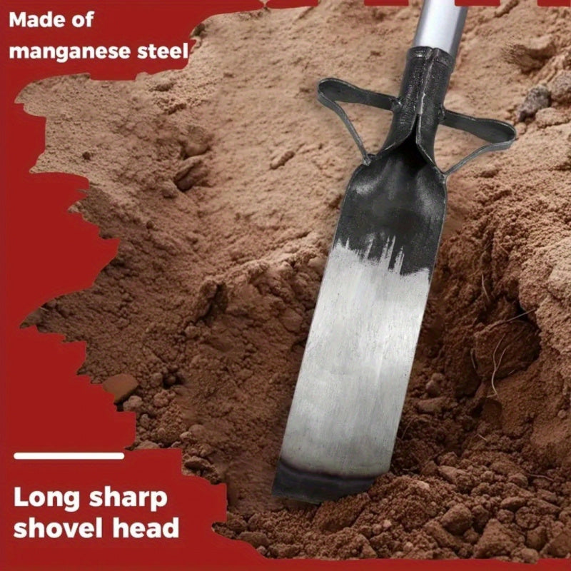 Upgraded Heavy Duty Metal Gardening Shovel for Professionals - Parry's Picks