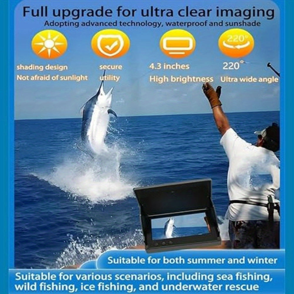 CBDZONE Fishing Camera Night Vision Underwater Kit