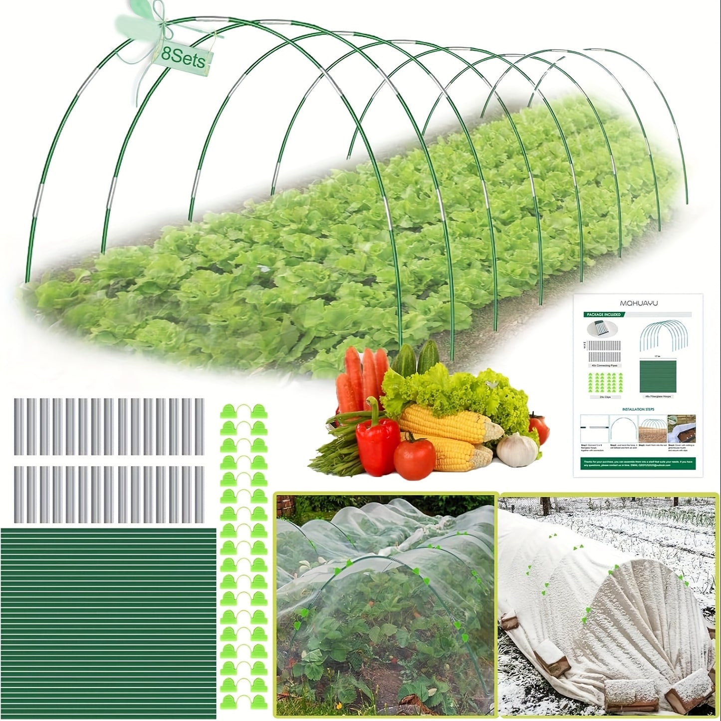 Garden Hoops For Raised Beds And Plant Support Solutions - Parry's Picks