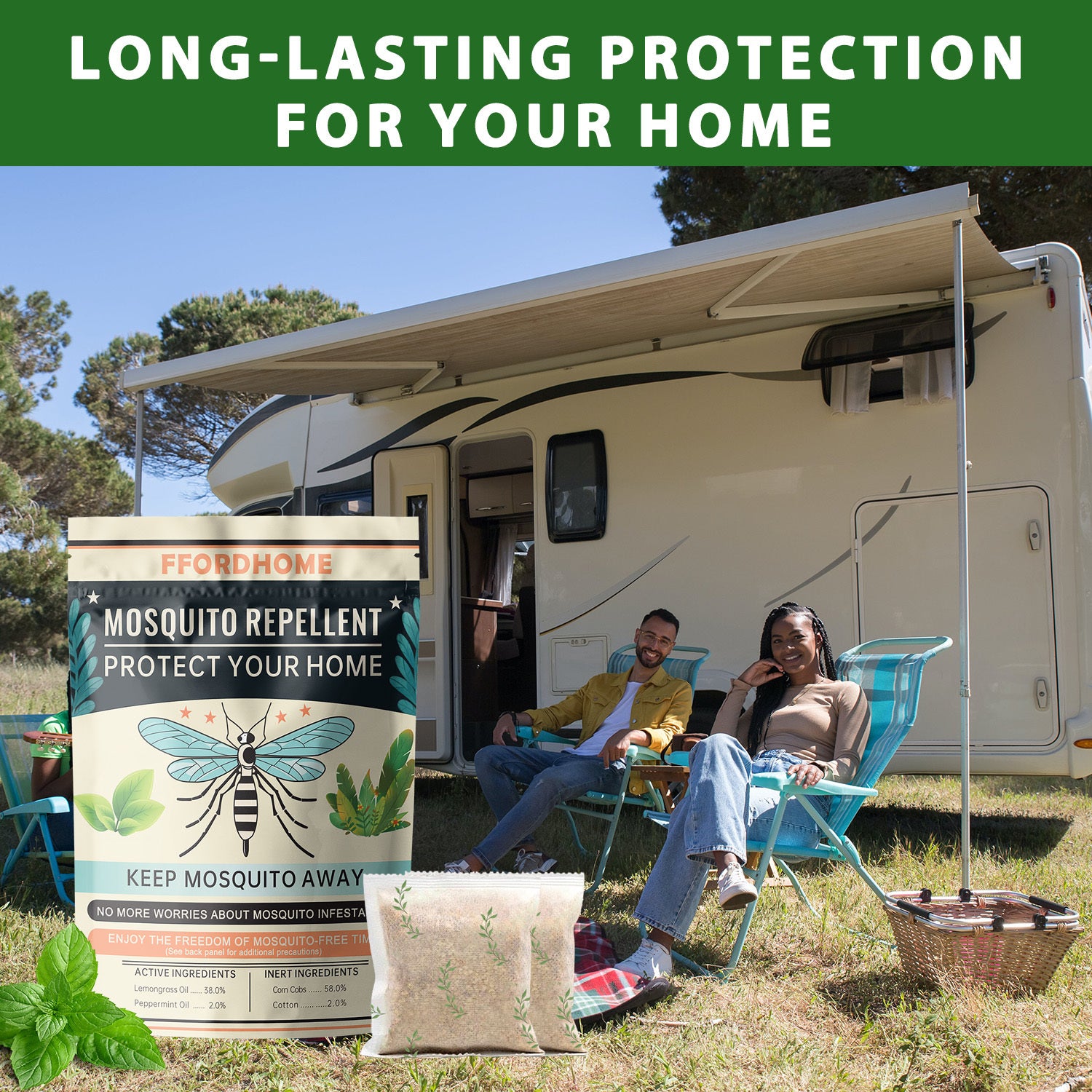 Natural Mosquito Repellent Sachets for Indoor and Outdoor Use - Parry's Picks