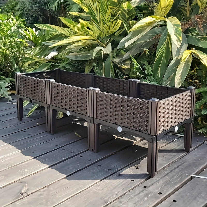 Elevated Garden Bed Set for Flowers and Vegetables - Parry's Picks