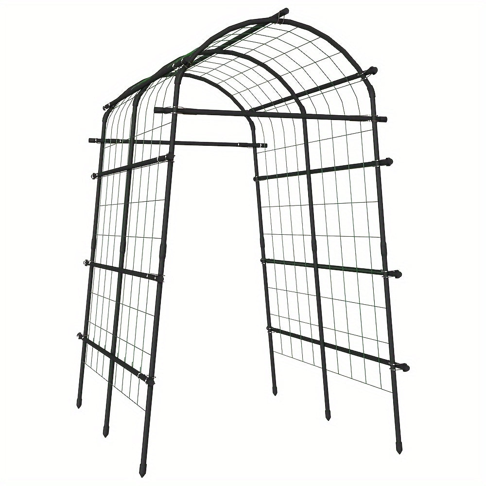 Stainless Steel Climbing Vine Trellis for Elegant Garden Elevation - Parry's Picks
