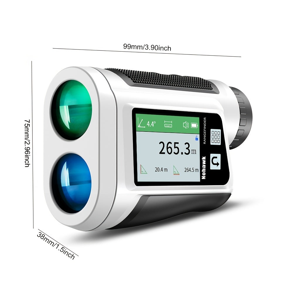 Nohawk USB Rechargeable Laser Rangefinder With Side Display