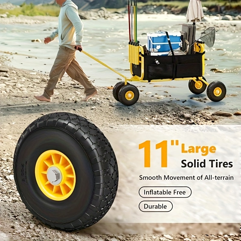 Bonnlo Portable Fishing Cart for All-Terrain Fishing Adventures - Parry's Picks