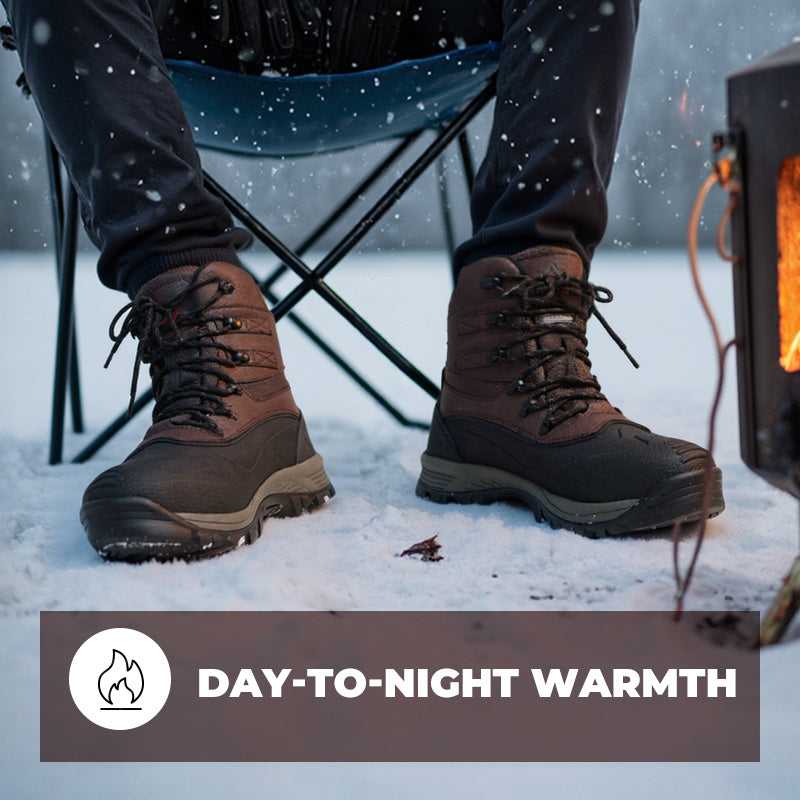 NORTIV8 Insulated Waterproof Winter Boots for Outdoor Adventures - Parry's Picks