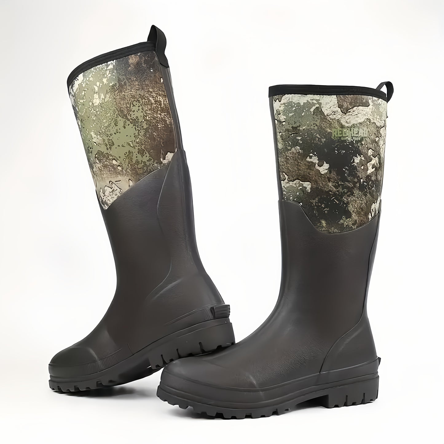 Insulated Camouflage Hunting Boots Chloroprene Rubber Non Slip Comfort - Parry's Picks