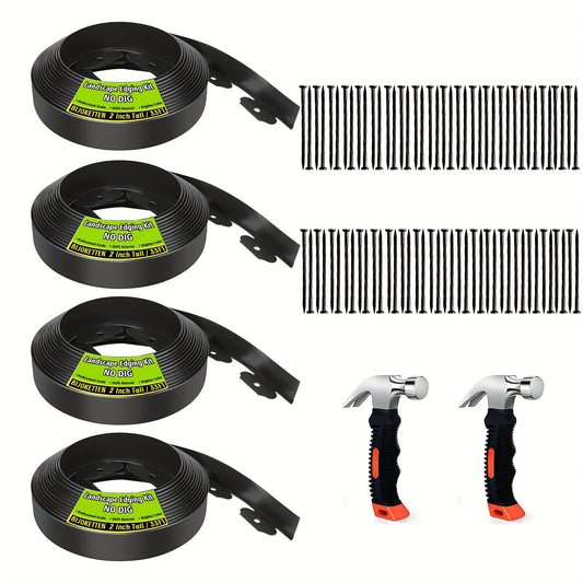Landscape Edging Kit for Easy Garden and Pathway Installation - Parry's Picks
