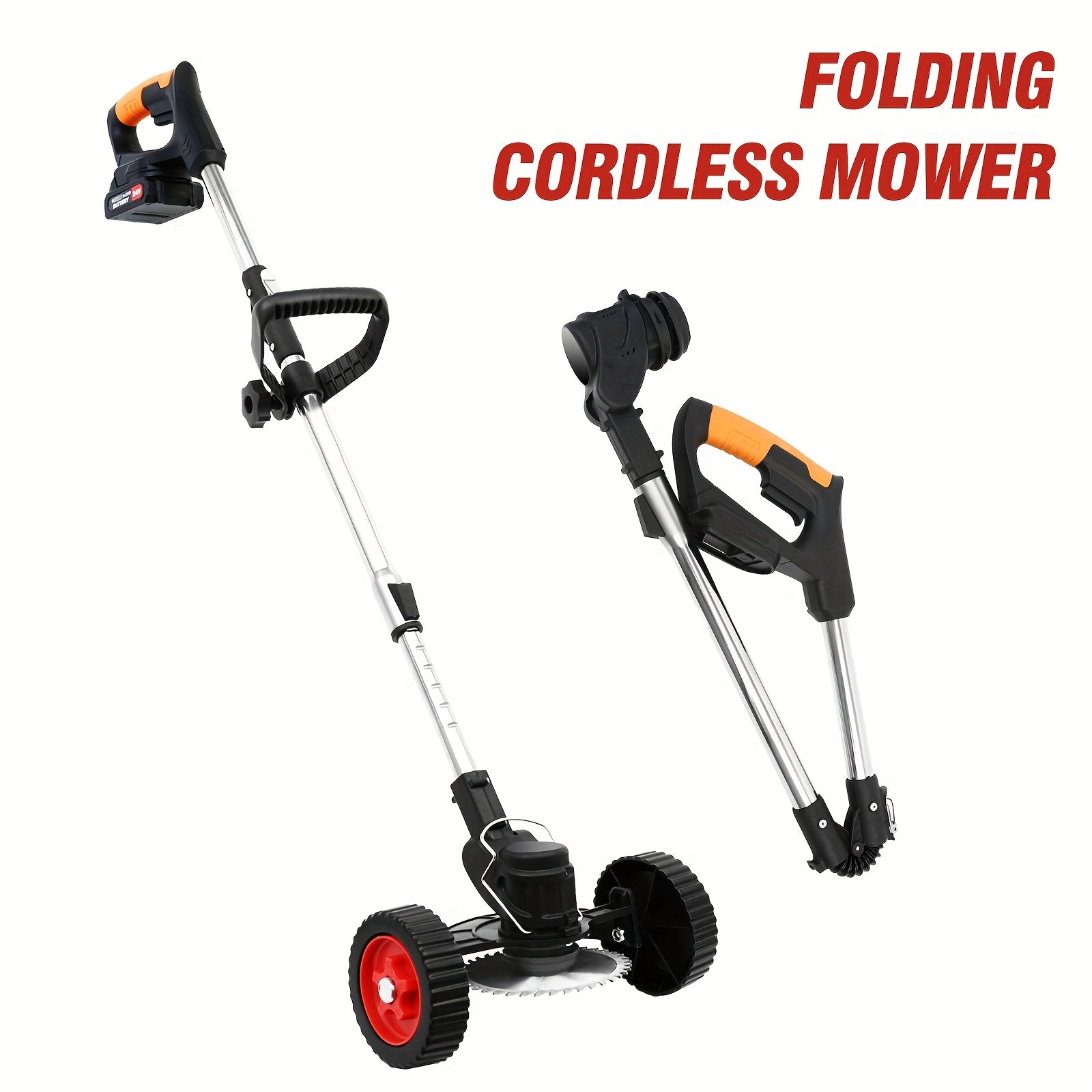 Powerful 24V Cordless Electric Weed Eater with 4-in-1 Functions - Parry's Picks