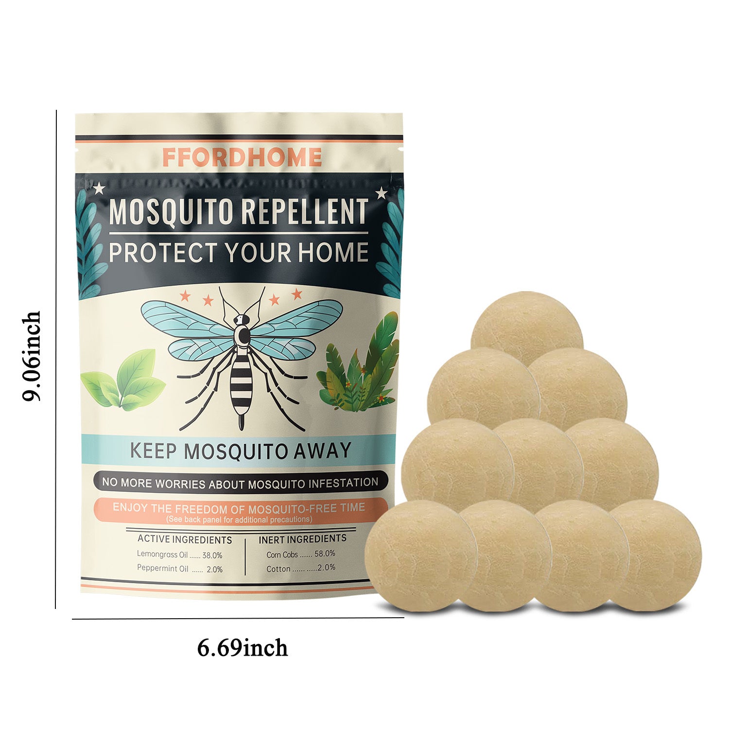Natural Mosquito Repellent Sachets for Indoor and Outdoor Use - Parry's Picks