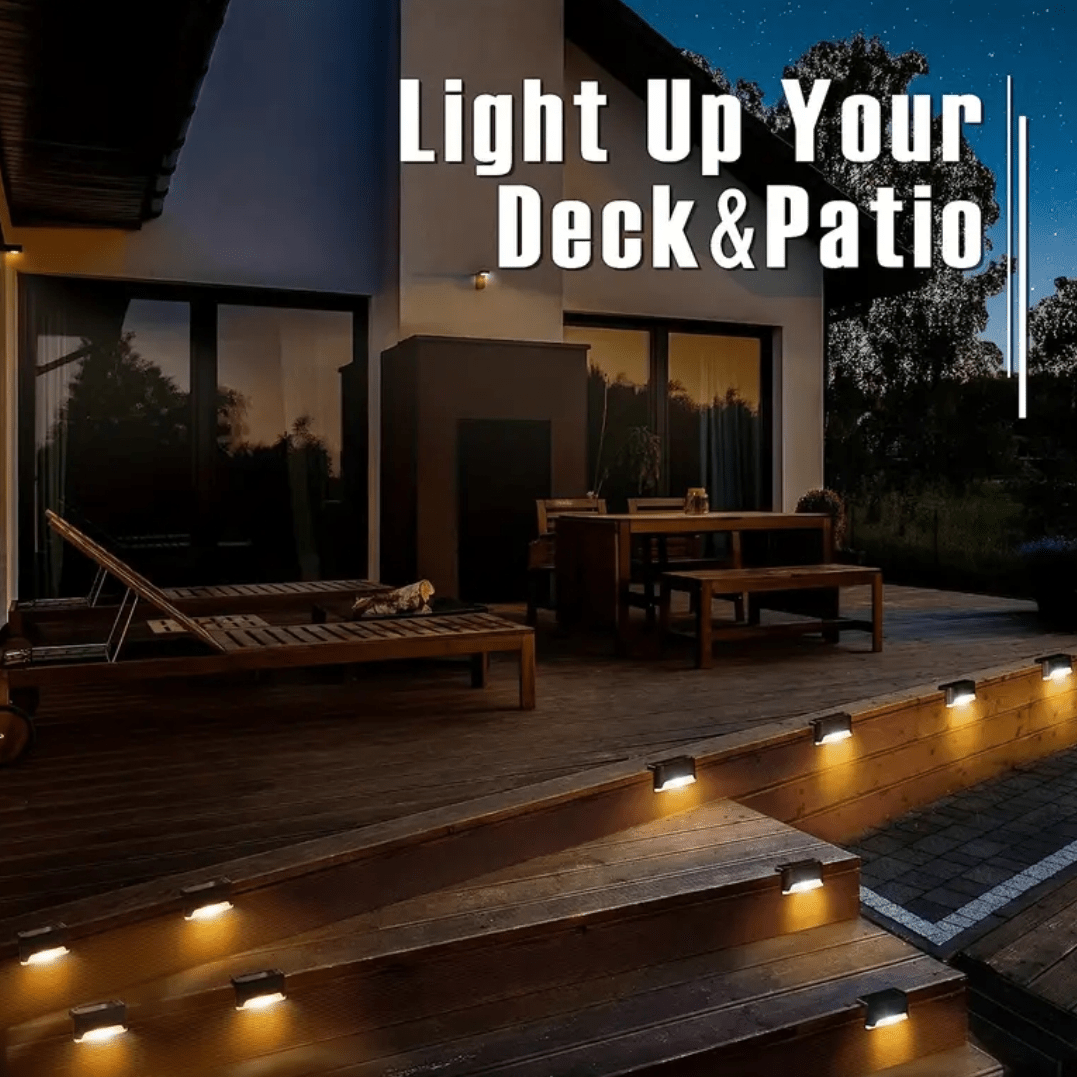 Solar Deck Lights For Garden Decoration And Outdoor Spaces - Parry's Picks