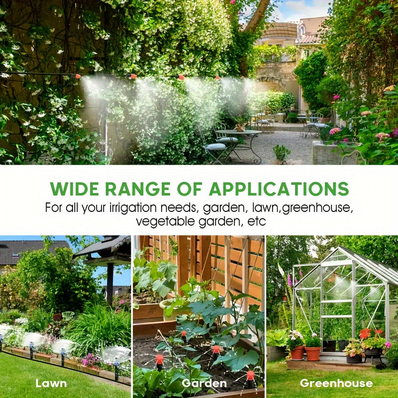 Automatic Drip Irrigation Kit for Effortless Plant Watering - Parry's Picks