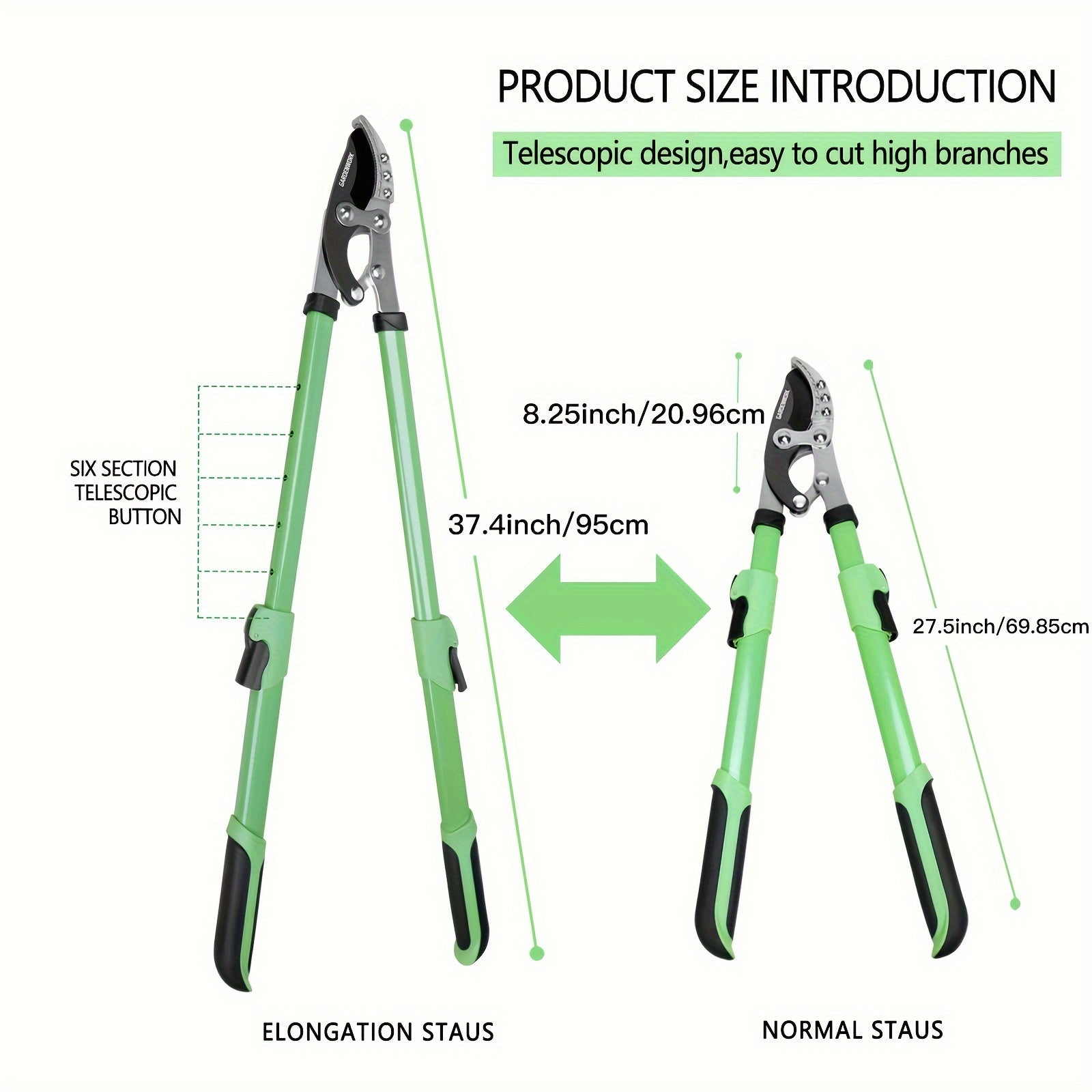 Heavy-Duty Manual Anvil Lopper for Effortless Branch Cutting - Parry's Picks