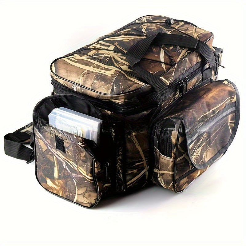 Multi-Functional Fishing Gear Bag with Insulated Storage Compartment - Parry's Picks